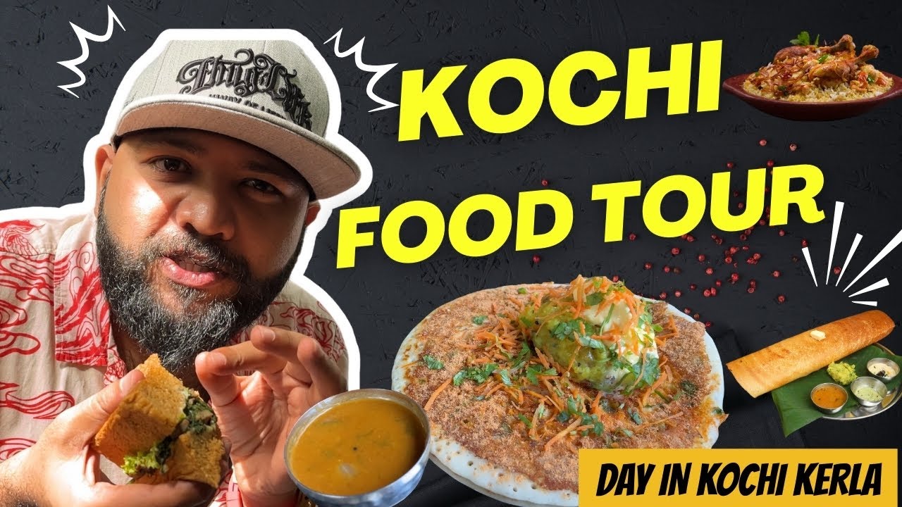 🍲✨ Kochi Food Vlog |KAYEES Biriyani| Kashi  Art cafe| Fort Kochi| Kerala Cuisine 🌴🌊