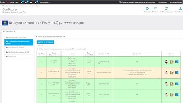 Nettoyeur de numéro de TVA - VAT cleaner - module prestashop 1.6
