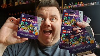 LEGO Minifigures Series 26 Space (71046) x5 Blind Box Unboxing & Review