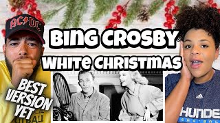 BEST VERSION BY FAR! FIRST TIME HEARING Bing Crosby   White Christmas REACTION