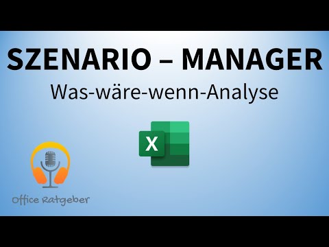 Video: Wo ist der Szenario-Manager in Excel?