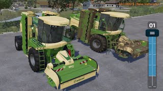 Farming Simulator 23 Grass Harvester Krone x2