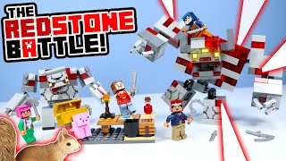 LEGO Minecraft DungeonsThe Redstone Battle Monstrosity Build Review -  YouTube
