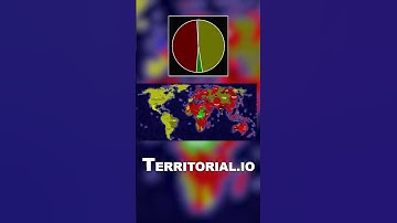 4 Team Very Hard Bot Battle World Territorial.io Timelapse #Shorts