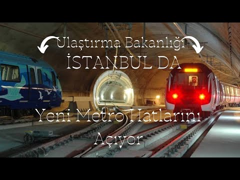 Hedef 363 Km. Yeni Metro Hatları Müjdeler olsun.İstanbul'a Hizmet Türkiye'ye hizmettir.