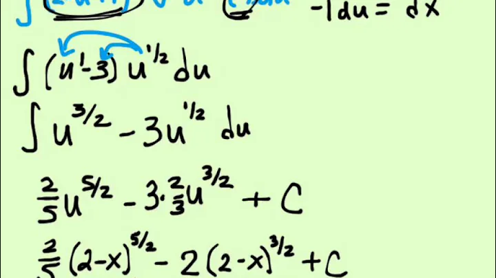 4.5 Integration by Substitution (part 2)