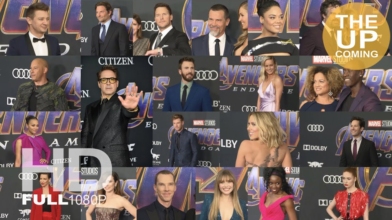 Avengers Endgame Premiere Arrivals And Photocall Full Cast