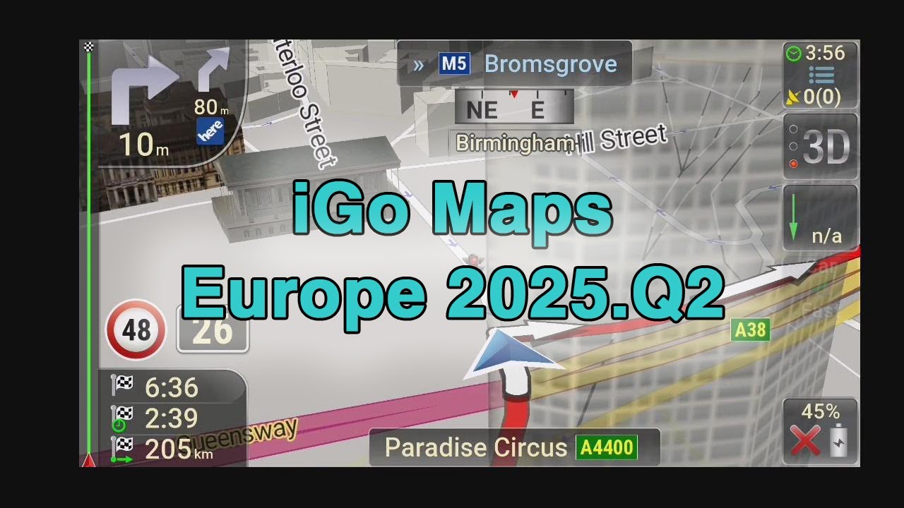 IGo Maps Europe 2025.Q2