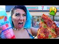 Eating ONLY Gas Station Food for 24 HOURS *I got so sick*