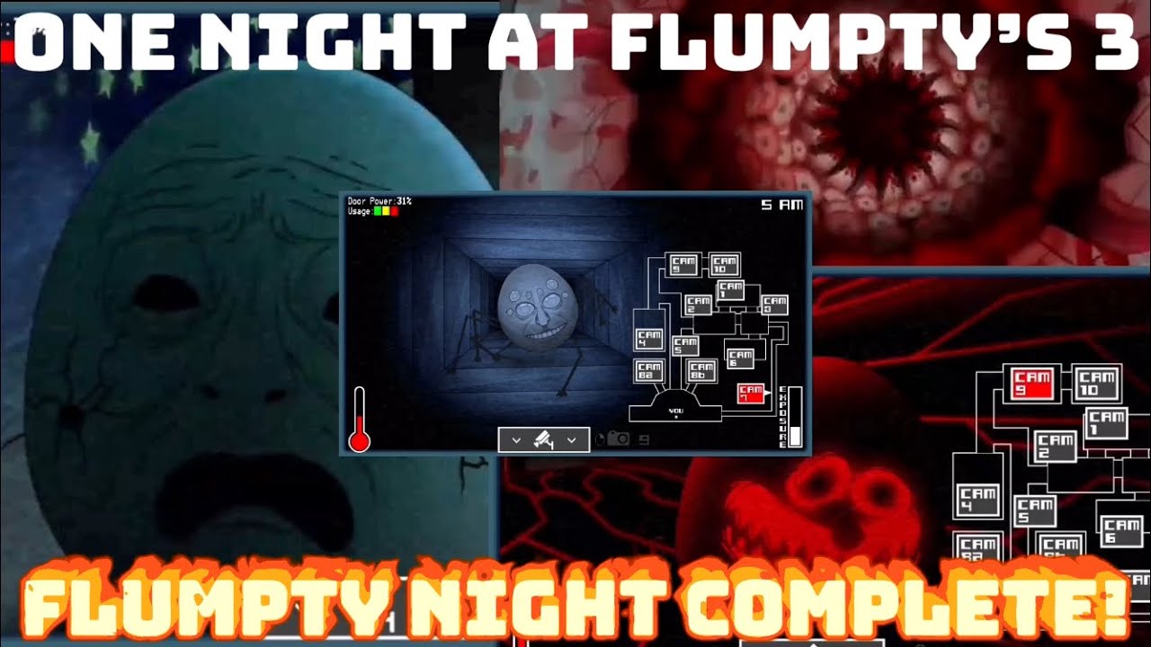 One Night At Flumpty's 3 (Flumpty Night) COMPLETED!! Gameplay ...