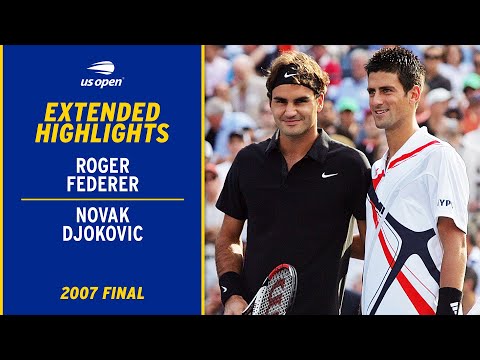 Roger Federer vs. Novak Djokovic Extended Highlights | 2007 US Open Final