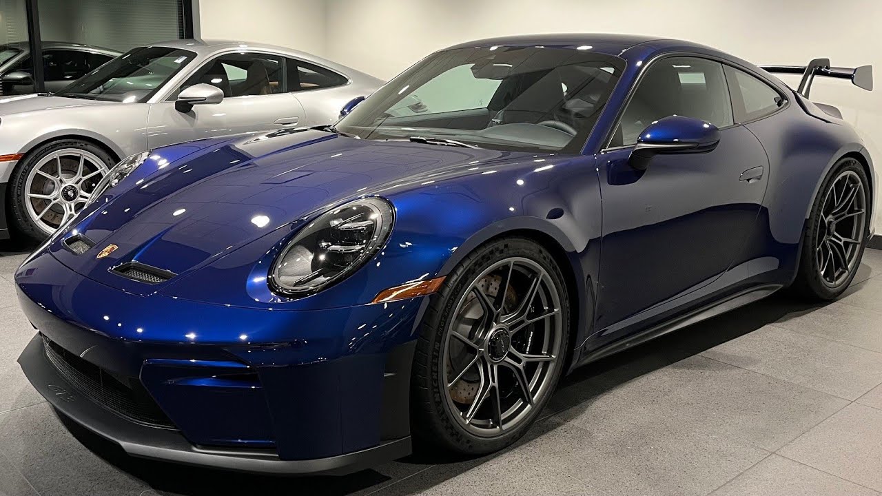 2026 Porsche 911 GT3 6-speed in Gentian Blue - Quick Walkaround