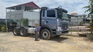 HYUNDAI 2007 TRACTOR HEAD 6x4 #ក្បាលអូស​ #ឡានដឹក25តោន​ #ឡានបែនដឹកដី​ #វេីលត្រាក់ត្រឌីង​ #ក្បាលវេអង