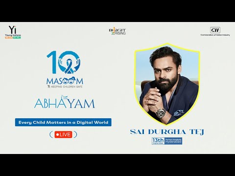 Every Child Matters In A Digital World | Sai Durgha Tej | Abhayam Masoom Summit 2025 | Hyderabad