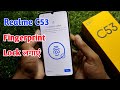 realme c53 fingerprint lock setting, realme c53 me fingerprint kaise lagaye