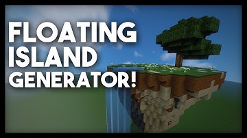 Minecraft: One Command Creation: Floating Islands & Mountain Generator!