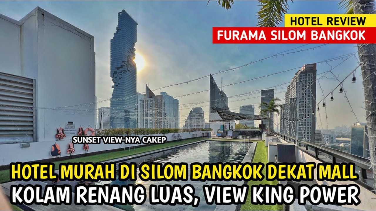 HOTEL MURAH DI BANGKOK, VIEW KING POWER - FURAMA SILOM HOTEL BANGKOK