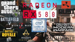 Updated 2020 | i5 7500   rx 580 8gb    16gb ram | Tested 8 games | ULTRA settings