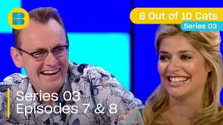 Sean Lock's Elastic Houses | 8 Out of 10 Cats - S03 E07 \& 08 - Full Episode | Banijay Comedy