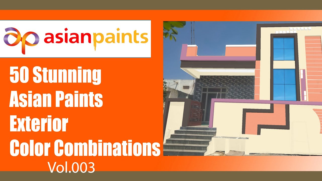 50 Beautiful Asian Paints Exterior Color Combinations | Exterior color ...