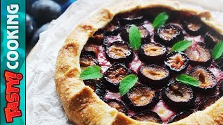 Plum Cinnamon Galette Recipe 🍰 Tasty Cooking Recipes by Tasty Cooking Recipes 760 views 1 year ago 4 minutes, 11 seconds