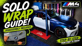 BMW M4 Solo Wrap Guide | Difficult Parts Shot on 4k Body Cam