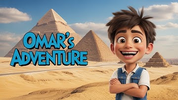 Omar’s Magical Journey Across Egypt, A Stunning 3D Pixar-Style Adventure Through Cairo