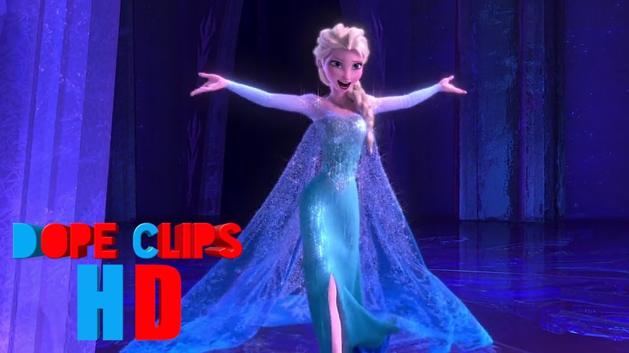 FROZEN Elsa Singing Let It Go 2013 (1/2 