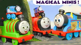 mystery thomas minis use their magic on the toy trains