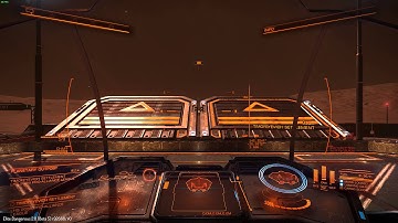 Elite Dangerous Horizons B5 - 2.5 earth-mass planet approach, landing, and takeoff