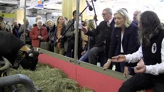 Marine Le Pen au Salon de l'Agriculture : reportage complet