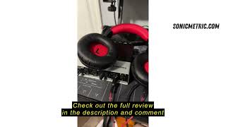 Review Boytone BT-10RD Wired Over Ear Headphones Studio Monitor &amp; Mixing DJ Stereo Headsets with 50m