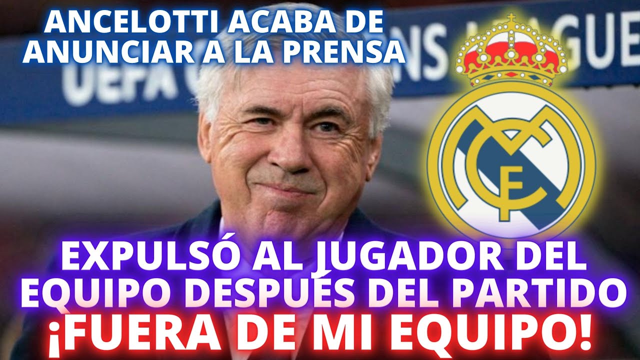 ¡GRAVE PROBLEMA! ¡FUERA DE MI EQUIPO! EXPULSÓ AL JUGADOR DEL EQUIPO
