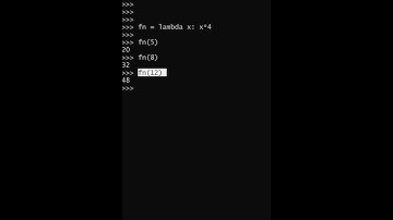 Python Lambda Function