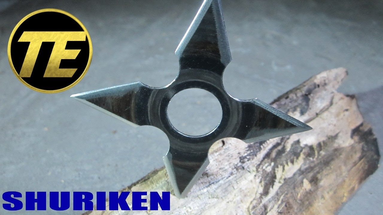 DIY Ninja Throwing Stars! TKOR Explores How To Make Ninja Stars