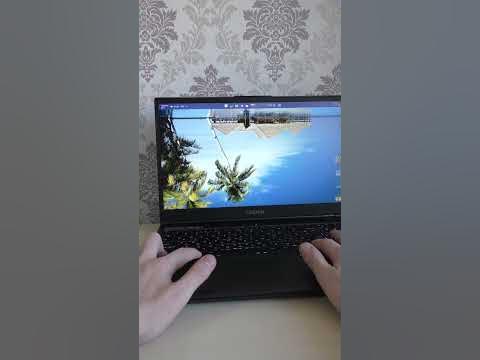 Как перевернуть экран ноутбука клавишами Ctrl Alt вверх/вниз/вправо ...