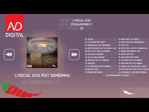 Lyrical Son - Sensimilia Feat. BimBimma (Official Audio)