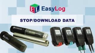 EasyLog Tutorial | EasyLog Data Logger Stop and Download from Lascar Electronics Net Worth