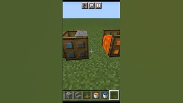 Simple Cobblestone Generator in Minecraft Bedrock Edition... #shorts #minecraft #subscribe