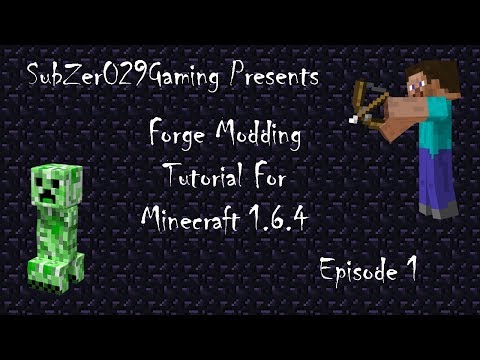 Forge Modding Episode 1: How to Install MCP and Eclipse