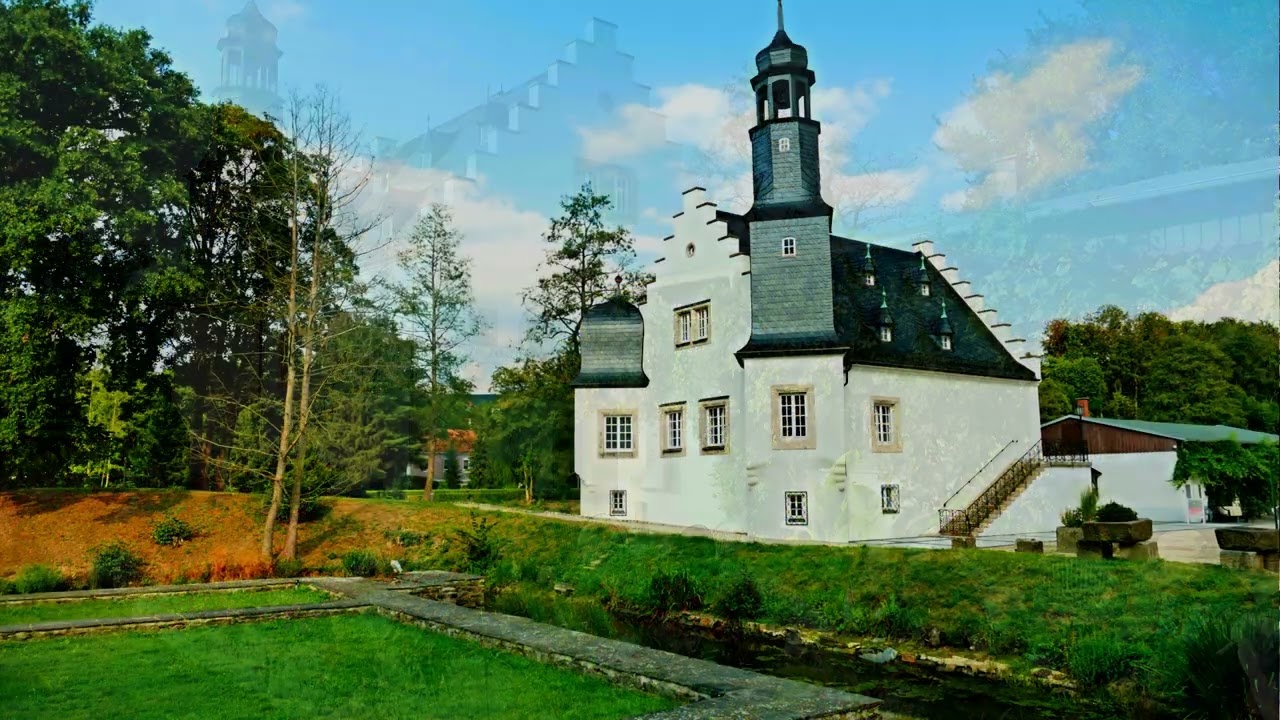 Rodewisch im Vogtland -   Die Schloßhalbinsel