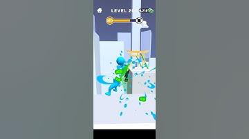 Sword play Level 260 - Ninja Slice Runne‪r‬ Gameplay Solution Walkthrough #Shorts