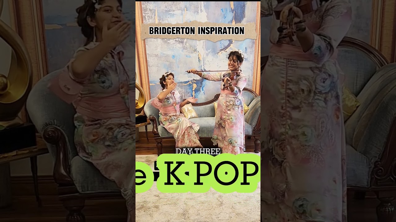 Twins amusing take on Bridgerton... 