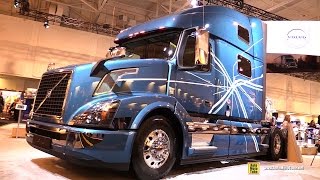 2016 Volvo VNL64T 780 Sleeper Truck with D13 455hp Engine - Exterior and Cabin Walkaround