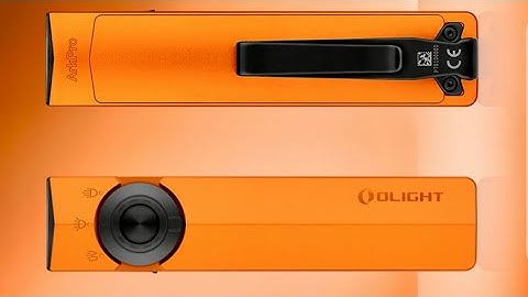 OLIGHT ArkPro Flashlight Full Demo And Review 