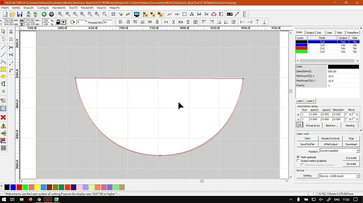 TruCUT RDWorks Best way of Tracing Images and Shapes (Part 3) Tracing Images Mini-Series