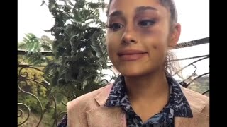 Ariana Grande recreating scenes from ‘The Waterboy’