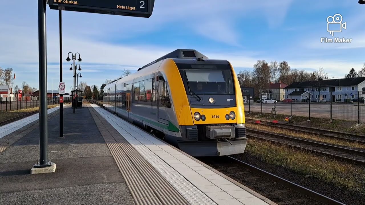 Hanssons Järnvägar reser med Fryksdalsbanan