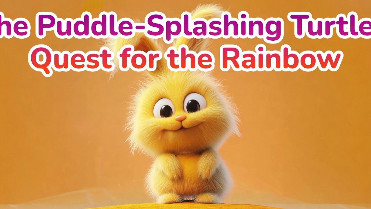 The Puddle-Splashing Turtle's Quest for the Rainbow