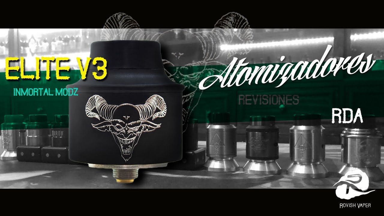 ELITE V3 RDA de INMORTAL MODZ - YouTube